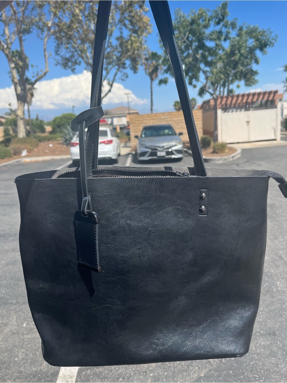 Classic Black Tote Bag